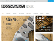 Tablet Screenshot of fiodanavalha.com